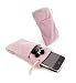 Tuff-Luv Microfibre Shield Sox pouch in size: L / color: Pink / compatible with (LG GD550 GM600 GM360 SNAP GT950 GX300 CG900 Chocolate BL20 Cookie KP500 Cookie KP501 GM730 GM750 Layla GT500 GT505 GW300 GW520 GW550 KB770 KM330 KT770 New Chocolate BL20 Renior KC910i Viewty Smart Cookie Fresh Cookie Plus GB270 GS190 GT400 GT540 GU230 GW525 GW990 GX200 GX500 KG376 KM570 LOLIPOP VIEWTY GT)