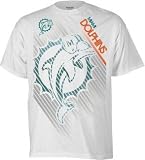 Miami Dolphins Lined Up White T-Shirt