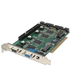Kworld 8PORT Dvr Surveillance Philips 9 Bit Adc 120FPS Pcbase Dvr