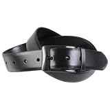 Joseph Abboud Mens Feathered Edge Reversible Leather Belt