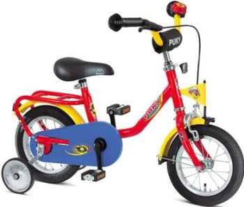 Childrens Toyshop  Kitchen & Housewares : Puky Z2 childrens bicycle 4103 (Red)