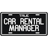 New  True Car Rental Manager  License Plate Occupations