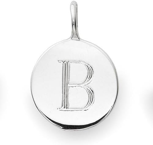 Sarah Chloe Sterling Silver Engraved B Add On