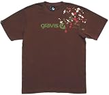 GRAVIS(グラビス) SPLASH TEE BROWN