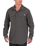 Columbia Sportswear Silver Ridge Long Sleeve Shirt, Medium, Grill