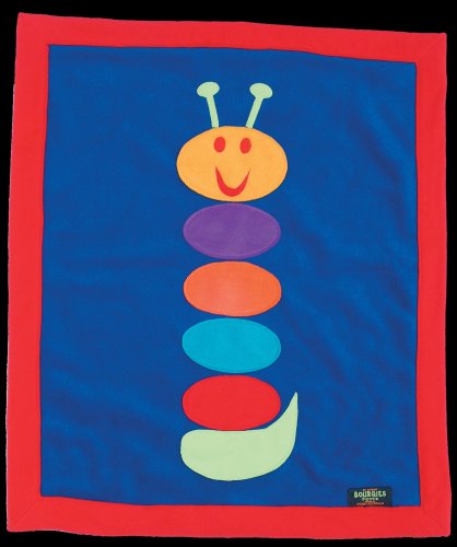 Cozyosko Buggy Blanket Caterpiller Navy/red Picture