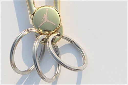 AIR JORDAN Key Chain Keyring (Gold)