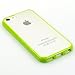 Teviwin (A106) 10pcs New Matt Frosted iPhone 5 Case Clear Hard Back Cover Soft TPU Bumper Frame Case for Apple iPhone 5C, Teviwin Stylus Included