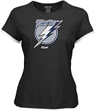 Tampa Bay Lightning -Black- Women's Logo Premier Too Layered Tissue Tee