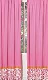 IMAGE OF Tropical Hawaiian Window Treatment Panels for Surf Bedding - Set of 2