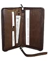 New Leather Travel Passport Boarding Pass Ticket Wallet