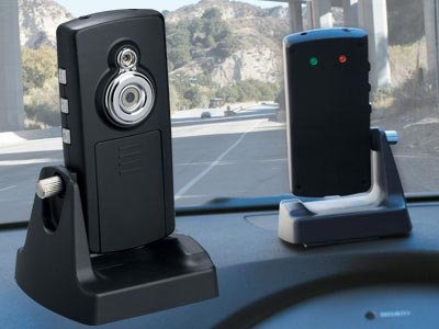 Portable In - Car Dash Mountable Surveillance Camera with DVR