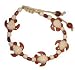 Hawaiian Sea Turtle Honu Koa Wood and Bone Bracelet