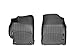 WeatherTech Custom Fit FloorLiners for Toyota Camry - 1st Row (444001), Black