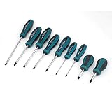 uxcell　スクリュードライバーセット　9イン1　ラウンドシャフト3mm 5mm 6mm　磁性あり
