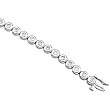 14K White Gold Diamond Bracelet - 2.12 Ct.