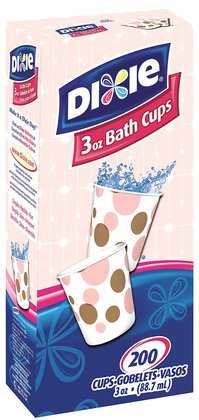 Dixie Bathroom Cups, 3 oz 200 ea