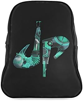 LJSWG DP Logo Dude Perfect Children School High-grade PU Leather Backpack Bag Shoulder Bag