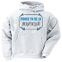 Proud To Be an Aircraft Mechanic Adult Hooded Sweatshirt (Hoodie / Hoody) Various Colors