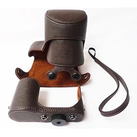 AST New Ever Ready Camera Case for Sony Nex-C3 NexC3 - BROWN