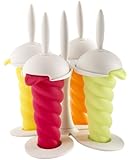 Mastrad A47221 Ice Pop Molds, White Base