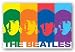Beatles Rainbow 36"x24" Art Print Poster