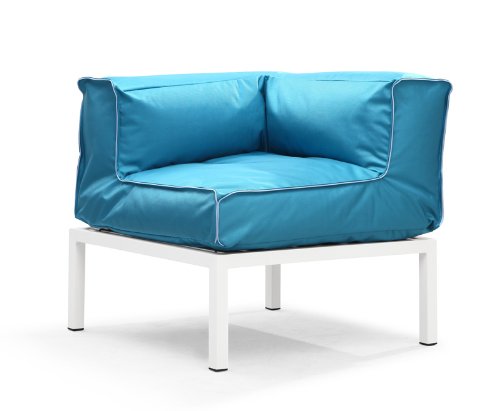Zuo Copacabana Corner, Turquoise Zuo Copacabana Corner, Turquoise