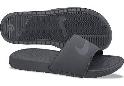 Men's Nike Benassi Swoosh Slide Anthracite/Graphite Size 14