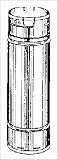 SIMPSON DURAVENT 3160 PELLET STOVE VENT PIPE 4 x 5 (pack of 6)