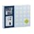 Pearhead Babyprints Babybook Dots, Blue