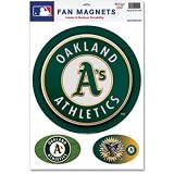 Oakland Athletics Official Logo Car Magnet Set