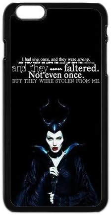 FEEL.Q- Disney Movie Maleficent Sleeping Beauty Cartoon Rubber iPhone 6 Plus Case 6S Plus 6+ Cover