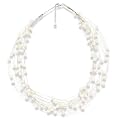 Valero Pearls pearls4girls Damen-Halskette S��wasser-Zuchtperlen wei� 43 cm + 5 cm 440510