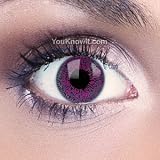 Violet Funky Eyes Contact Lenses (Pair)