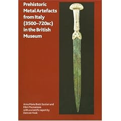 Prehistoric Metal Artefacts from Italy (3500-720 Bc) in the British Museum (British Museum Research Publication) (BMP Research Paper)