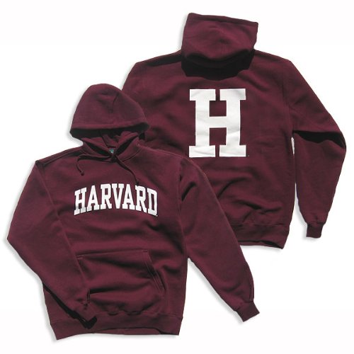 Harvard - Letter - Hooded Sweatshirt (Crimson)
