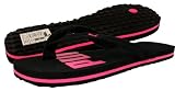 Puma Women's Flip Flop II Sandal in Black / Fluo Pink - Ships in ''24'' Hours!