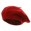Wool Beret- Red