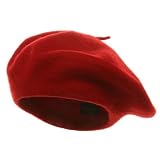 Wool Beret- Red