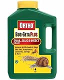 SCOTTS 0462510 BUG GETA PLUS SLUG/SNAIL & INSECT KILLER 3LB (pack of 9)