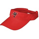 Reebok Tampa Bay Buccaneers Youth Red Basic Logo Adjustable Visor