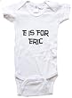 E IS FOR ERIC / Hurry Up - Name-series - White or Blue Onesie / Baby T-shirt