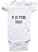 E IS FOR ERIC / Hurry Up - Name-series - White or Blue Onesie / Baby T-shirt