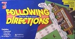 Following Directions Educational Board Game Grades 3-5