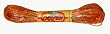 Fluorescent Orange w/ Gold Holographic CraftLace Hank