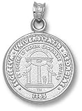 Logo Art Georgia Bulldogs Sterling Silver Team Seal Pendant