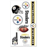Pittsburgh Steelers Temporary Body Tattoos 3 Pack