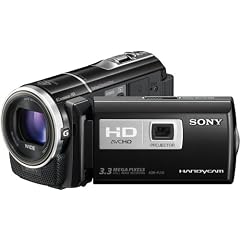 Sony HDR-PJ10E Full HD Camcorder (30-fach optischer Zoom, 16 GB interner Speicher, 7,6 cm (3.0 Zoll) Display, bildstabilisiert) mit integriertem Projektor schwarz