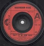 DONT LET ME DOWN AGAIN 7 INCH (7" 45) UK POLYDOR 1973