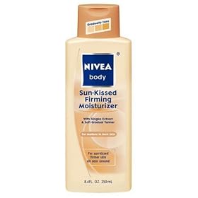 Nivea Body Firming Moisturizer, Sun-Kissed, For Medium To Dark Skin, 8.4 fl oz (250 ml) (Pack of 2)